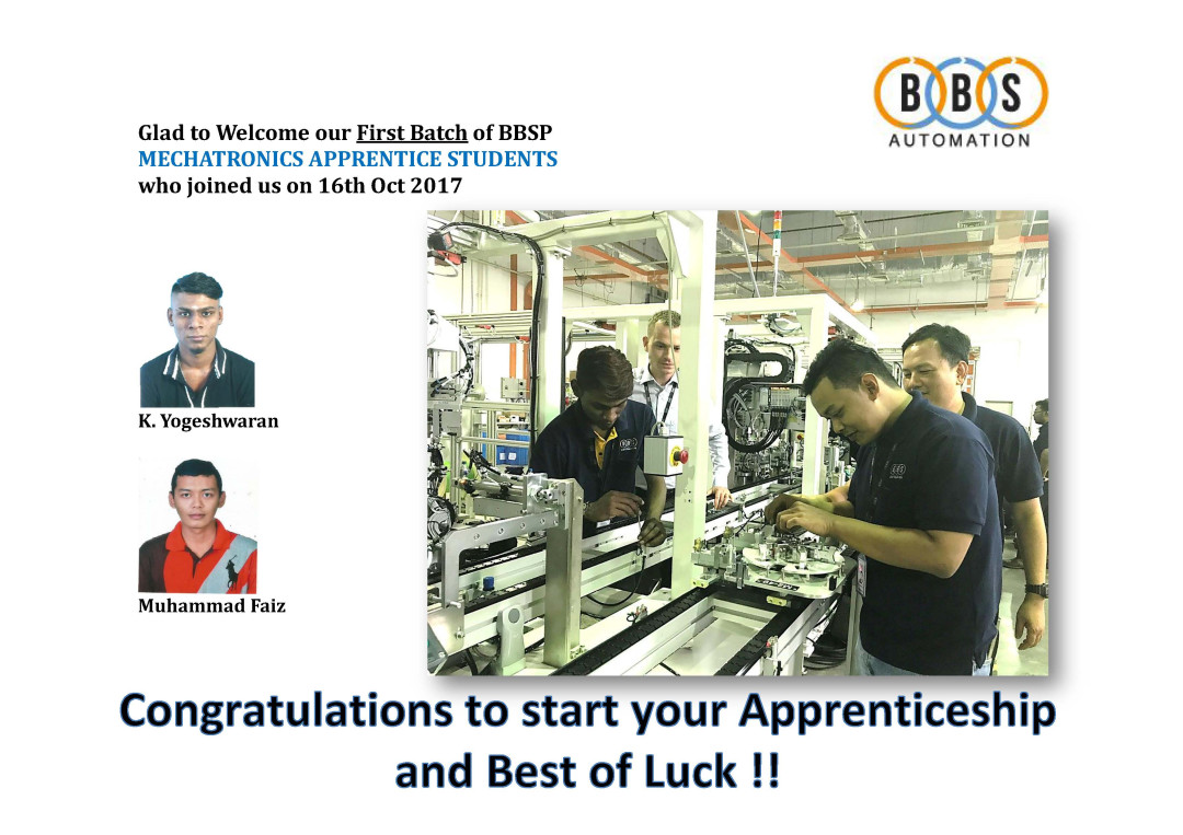 New Apprentices in Penang  Gallerie